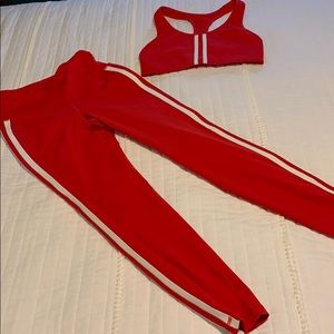 2 piece workout set NWOT